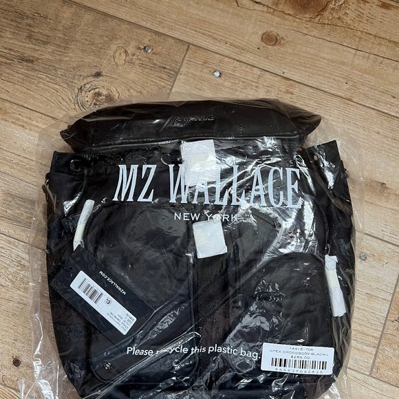 MZ Wallace Black Large Apex Crossbody - Black-Authentic $285 - Picture 9 of 9